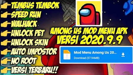 Download Among Us Mod Menu Apk 2020.9 9