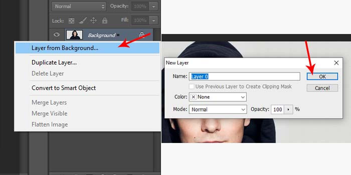Cara Mengganti Background Pas Foto dengan Photoshop