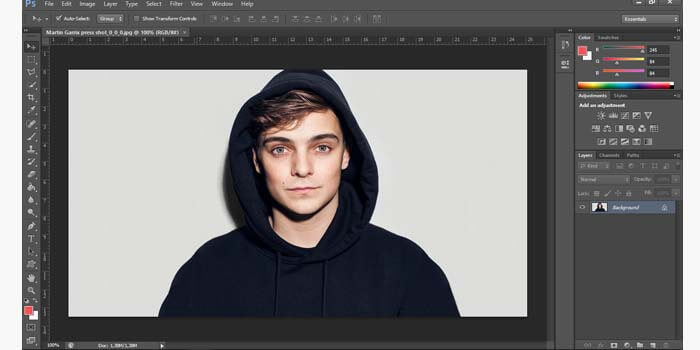 Mengganti Warna Background Foto Photoshop CC